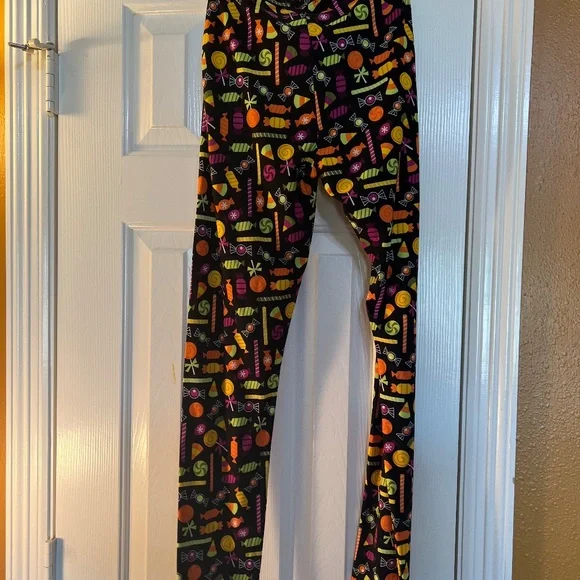 Juniors' Halloween Print Leggings - NWT - Picture 3 of 5